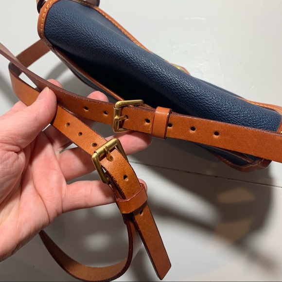 Dooney & Bourke CrossBody leather Purse navy - Picture 14 of 16